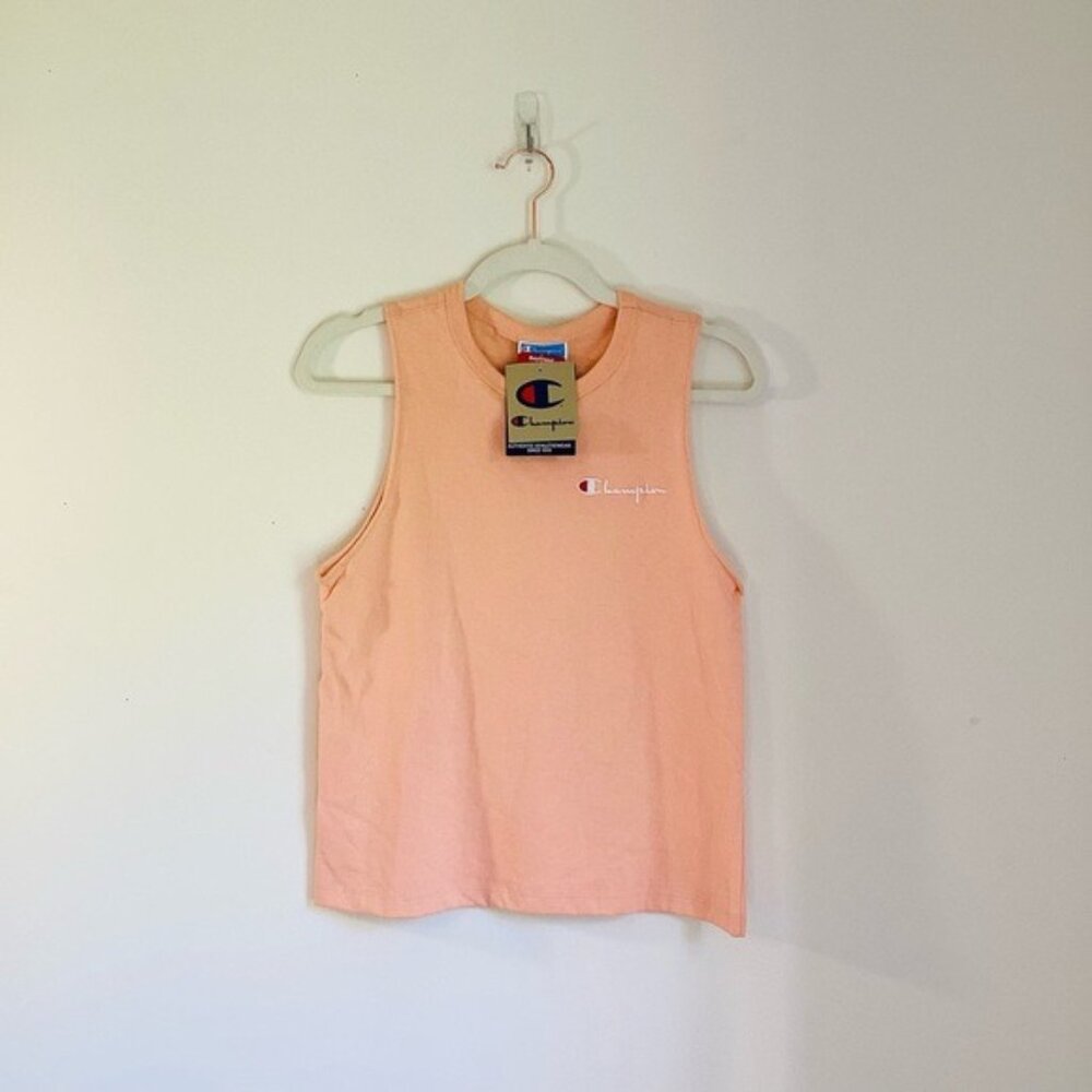 Champion Women's 100% Cotton Boyfriend Apricot Muscle Tee NWT Size S